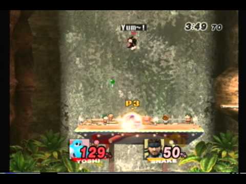 Big D(Snake) vs Yoshi/Diddy