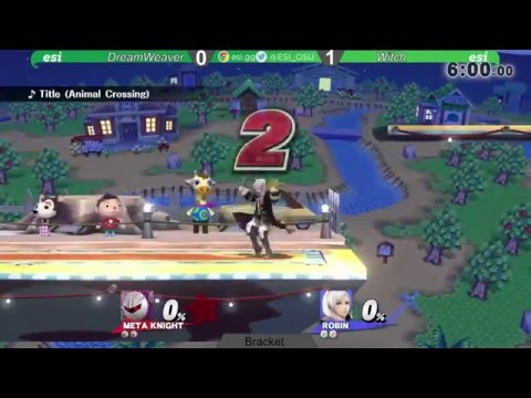 Donatos Biweekly 1/26 - Witch (Robin) vs DreamWeaver (Meta Knight) - SSB4