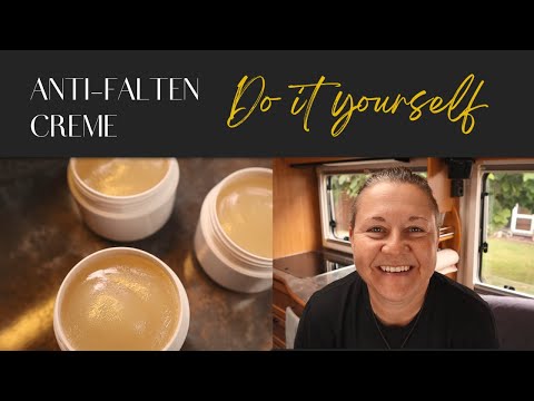 Anti-Falten Creme SELBER MACHEN | DIY | #lebenimwohnmobil #vanlife #selbermachen