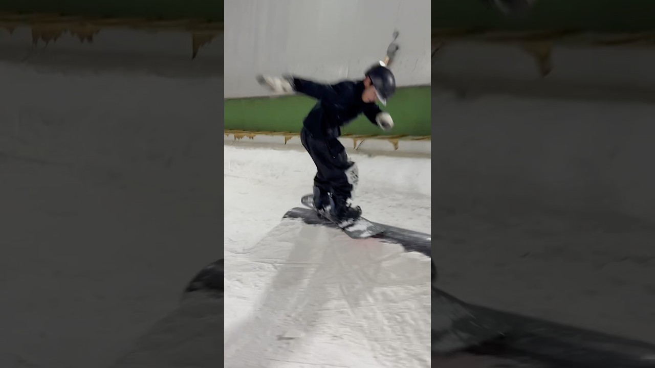 塩ビ🥫 #snowboarding #snow #スロープスタイル #スノボージブトリック #スノーボード男子 #shorts #fyp
