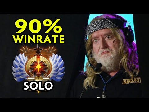 WHO IS HE? 90% WINRATE SOLO IMMORTAL RANK