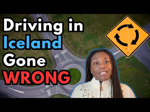 The Icelandic Driving Rule Tourists Get WRONG in Roundabouts🚨