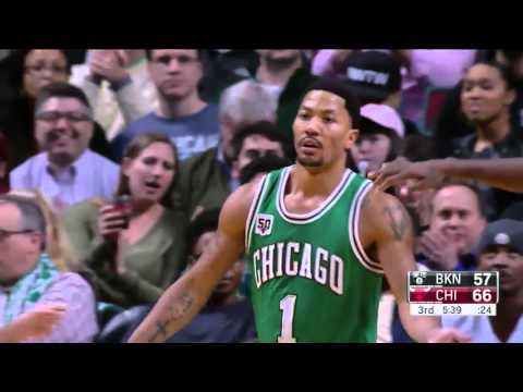 Derrick Rose vs Brooklyn Nets 17.03.2016 (12Pts)