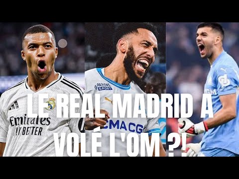 LE REAL MADRID FAIT POLÉMIQUE ! (REAL MADRID 2-1 MARSEILLE) L'OM MÉRITAIT LA VICTOIRE !
