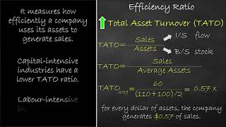 Efficiency Ratio - Total Asset Turnover