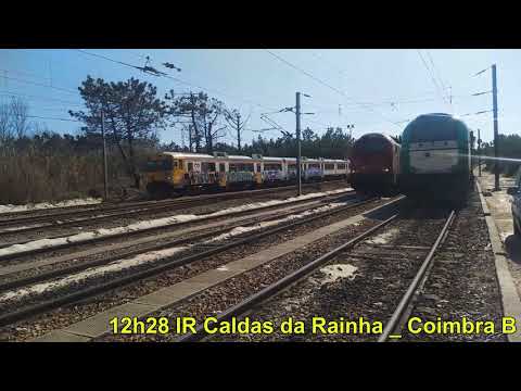 Comboios no Louriçal -13fev21