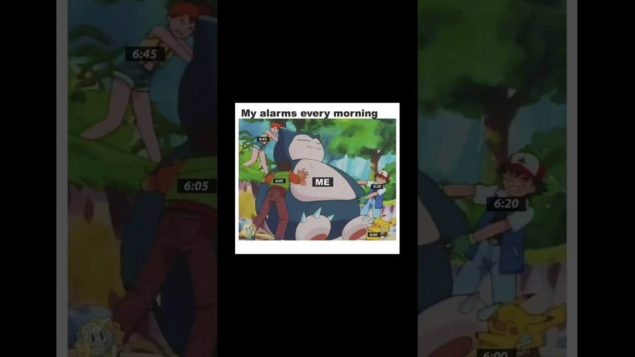 The struggle is real. #memes #relatable #snorlax #pokemon #relatblememes #funnyshorts #sleep #viral