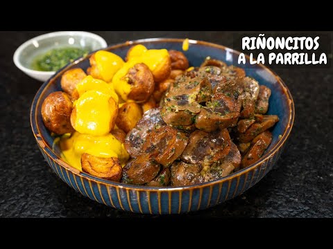 Así preparo mis Riñonsitos a la parrilla rico y economico | Abelca