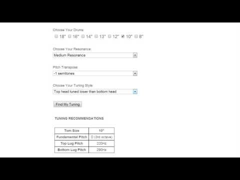 Drum Tuning 101  exploring different styles of drum tuning with Tune bot
