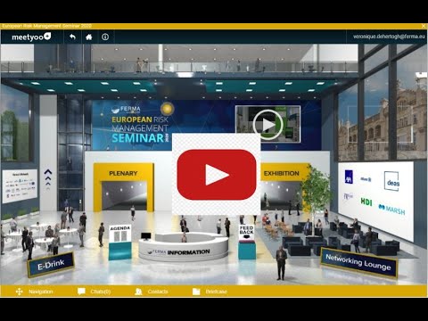 European Risk Management Seminar 2020: welcome to our 3D conference center demonstration