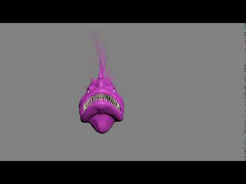 Journey of the Waterbear - Anglerfish test animation