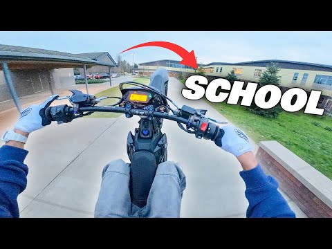 I Took My Surron Ultra Bee To School!