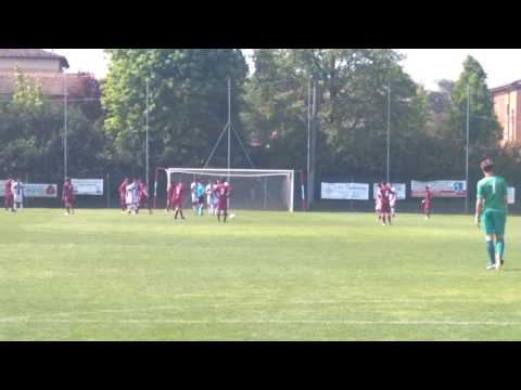 Under 15 / Derby Reggiana-Parma, 10': punizione Maresca, parata di Rinaldi