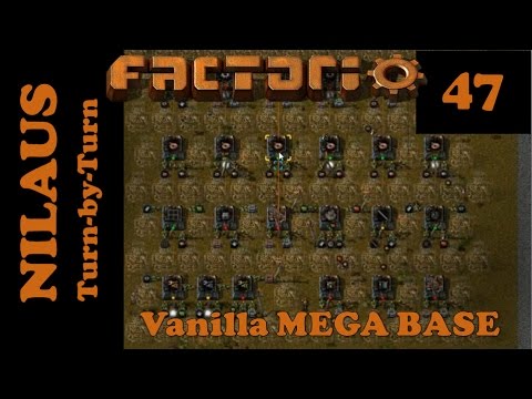 Factorio S7E47 - Factories for high throughput items in MEGA BASE