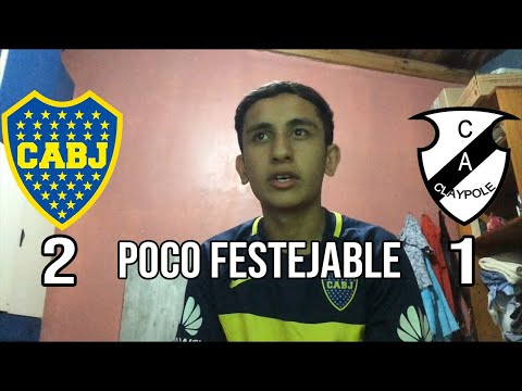 Reacción Xeneize: Boca 2-1 Claypole. Primera Ronda, Copa Argentina