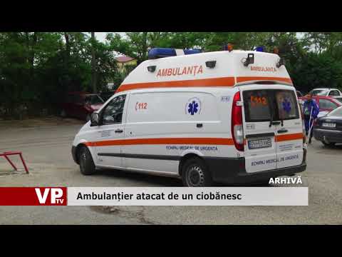 Ambulanțier atacat de un ciobănesc
