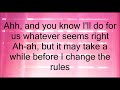 Shakira - Rules lyrics