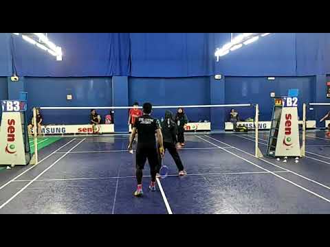 Badminton MuhibbahTeam Mixed Double Sparring - Fairuz / Lutfi Vs Farahlia / Sufyuddin