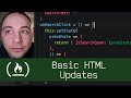 Basic HTML Updates - Live Coding with Jesse