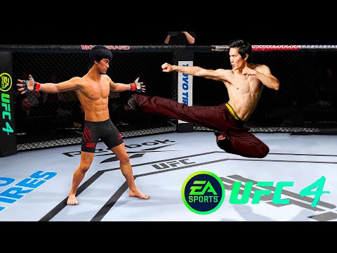 UFC4 Bruce Lee vs Kung Fu Master EA Sports UFC 4 - Epic