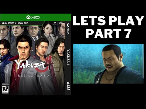 Yakuza 4 Remastered Gameplay Lets Play Part 7 Xbox Series X