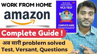 How To Crack Amazon Assessment test | Work from home | Full materials, questions, tricks  | JobsAToZ