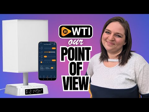 Bedside Table Wake up Light Alarm - WTI product video review