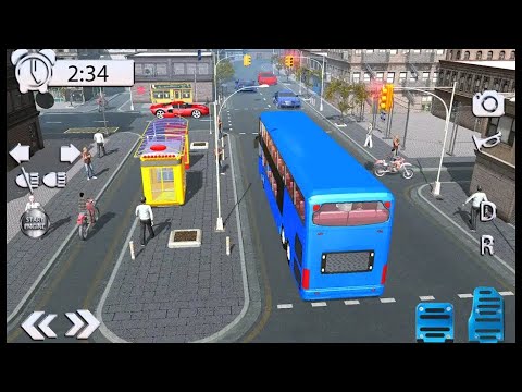 Down Hill Coach Bus Simulator | New Bus Driving | Best Bus Simlatour | 2019 Game Offline | Best Game