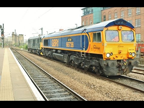GBRf Class 66 No. 66736 and Class 73 No. 73970 at Newcastle - 7th June 2016