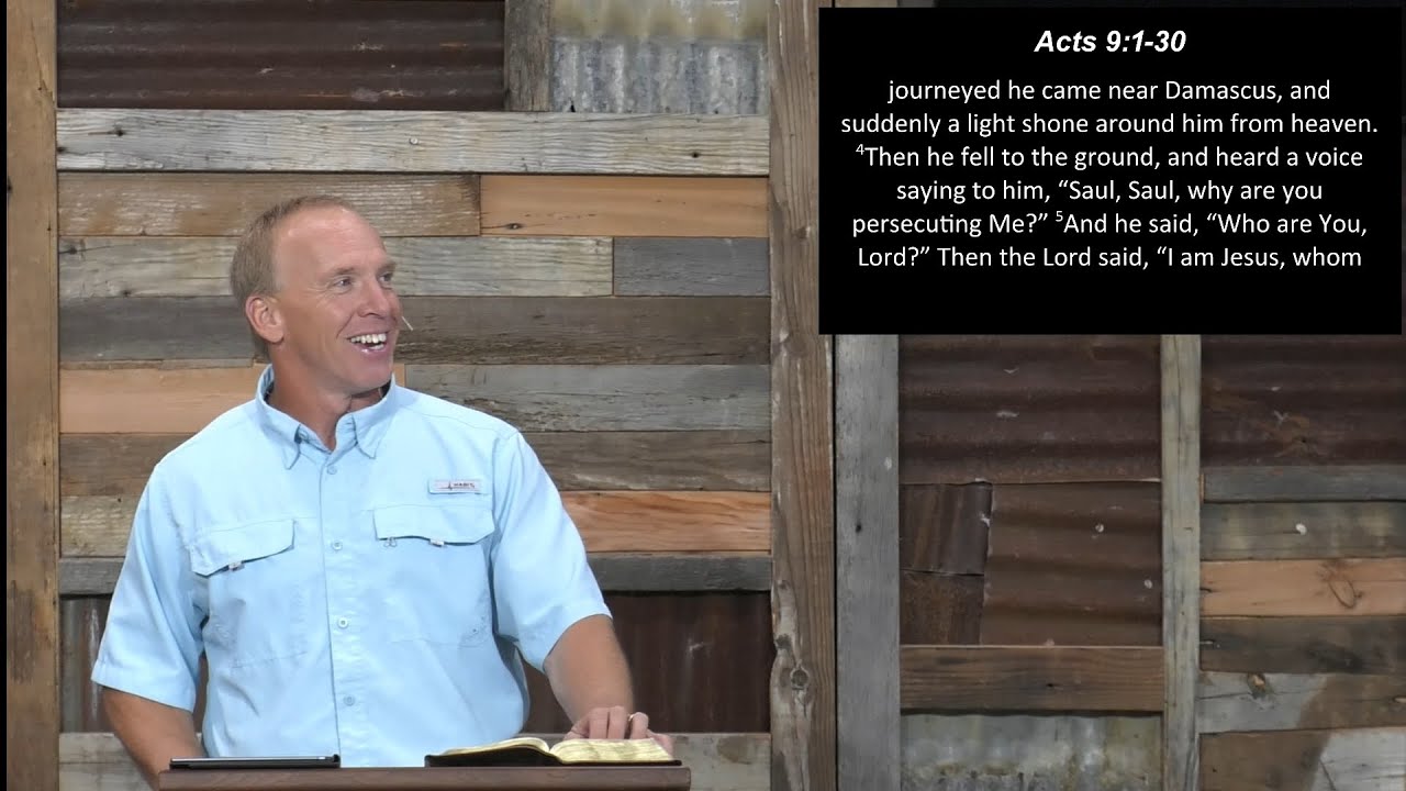 Acts 9:1-30 "Murderer To Messenger To Maturity" - Travis H