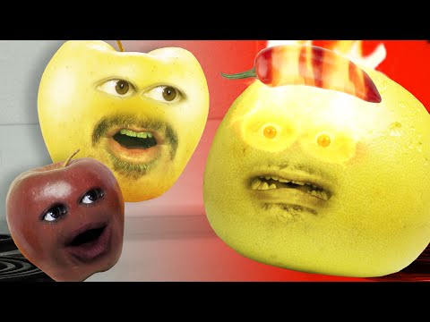 惱人的橙色--吃或穿的挑戰#2! (Annoying Orange - Eat It Or Wear It Challenge #2!)