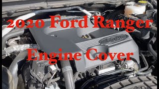 2020 Ford Ranger Engine Cover Install