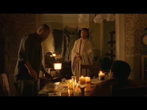 The Walking Dead S01E01 Days Gone Bye - Morgan Jones & Rick Dinner scene