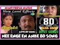 Nee Enge En Anbe 8d Song Ilaiyaraja Songs Prabhu Kushboo Chinna Thambi