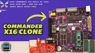 The OtterX - An Open-Source, DIY Commander x16 Clone