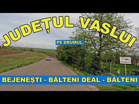 Meleaguri Vaslui satele Bejenesti - Balteni Deal - Balteni DJ 247 video 5K aprilie 2024