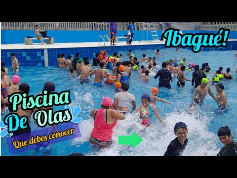 La piscina de olas más famosa de Ibagué tolima. #suscribete 