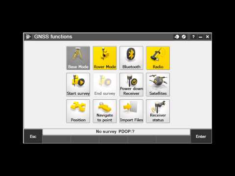 Change Internal Radio Frequency in Trimble Access