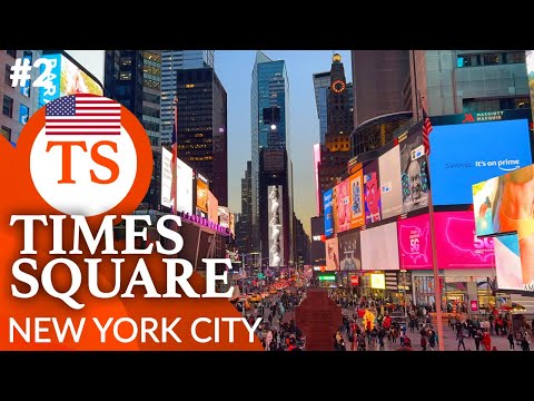 Nowy Jork Atrakcje #2 - Times Square - Ciekawostki i Spacer 2023