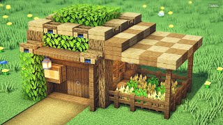 ⚒️ Minecraft | How To Build a Beginner Survival Wooden House