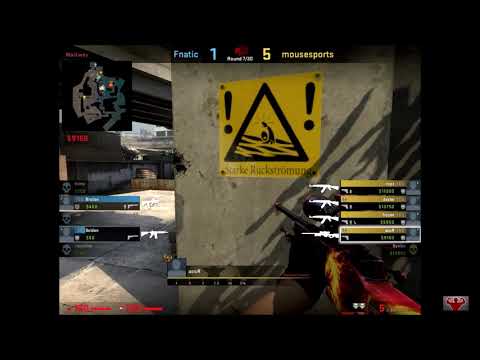 acoR POV (mouz) vs fnatic / overpass / 20-11 / Flashpoint 3