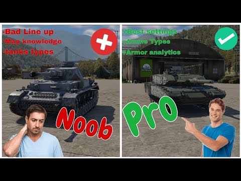 ⚙️ How become a pro player in war thunder mobile