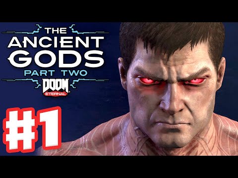 DOOM Eternal: The Ancient Gods Part Two DLC - Gameplay Walkthrough Part 1 - The World Spear! (PC)