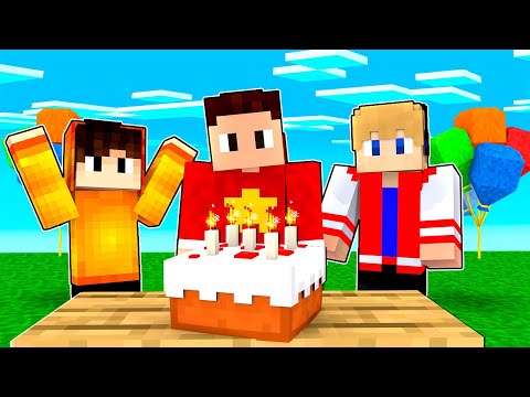 FIZEMOS UMA SURPRESA DE ANIVERSÁRIO PARA O L3VI NO MINECRAFT!