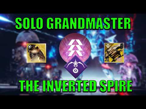 Solo NEW Inverted Spire Grandmaster Nightfall - Prismatic Hunter (Platinum, 27:20) [Destiny 2]