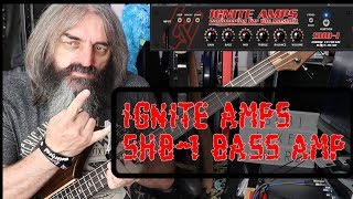Video thumbnail for SHB-1 by Ignite Amps - Free Bass Amp plugin Demo by Lee Armitage - The Evil Wizard