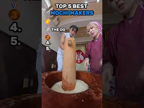 Ranking Best Mochi Making - Part 1#mochi #funny #funnymoments #ranking #top5