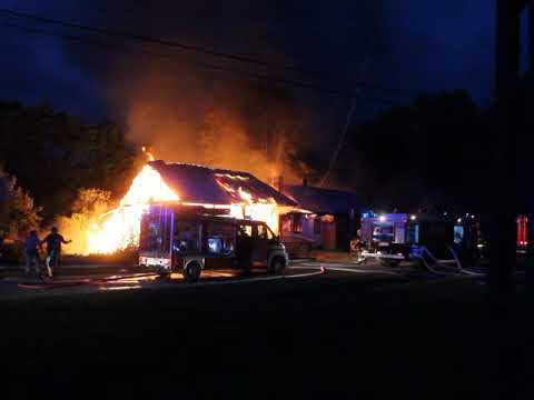 Niedzieliska - pożar 😢