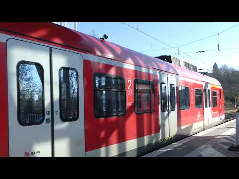 DB ET422 S3 Hattingen (R) Mitte Abfahrt am Bochum Dahlhausen