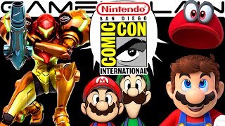 Nintendo @ SDCC DISCUSSION - Mario Odyssey, Samus Returns, Rabbids, M&L SuperStar Saga (Hands-On!)